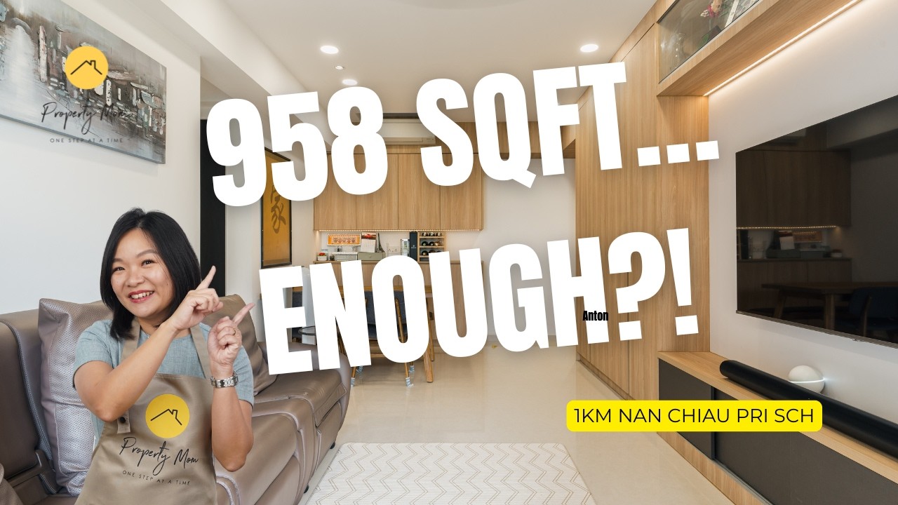Is 958 sqft Enough for a Family? Rivercove Residences 3BR Home Tour