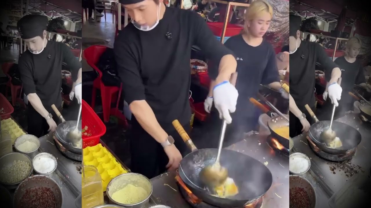 Street Food Scene Highlights in China | Real Flavors, Hardworking Vendors & Urban Heat