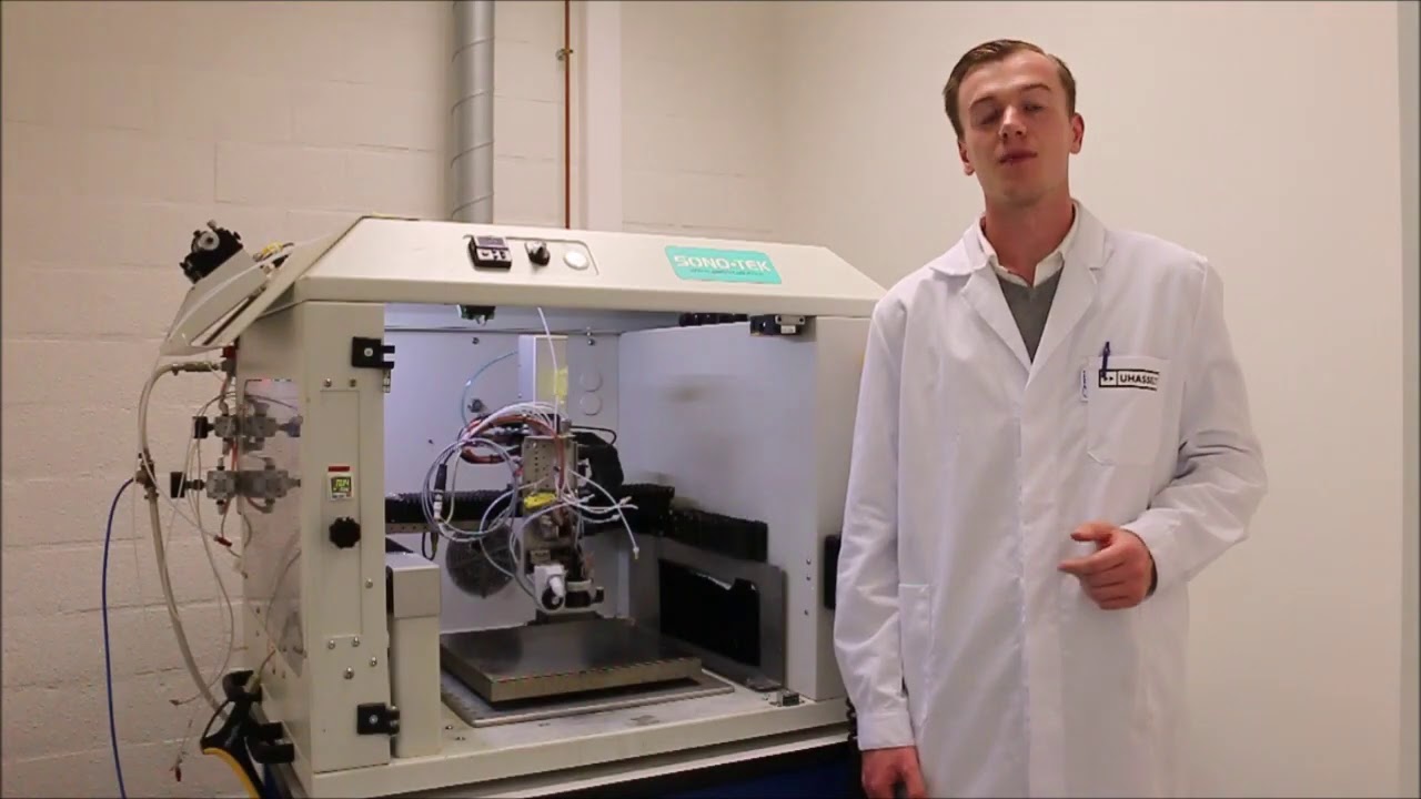 Techniques and Machines: ULTRA SONIC SPRAYCOATING - Pieter Verding