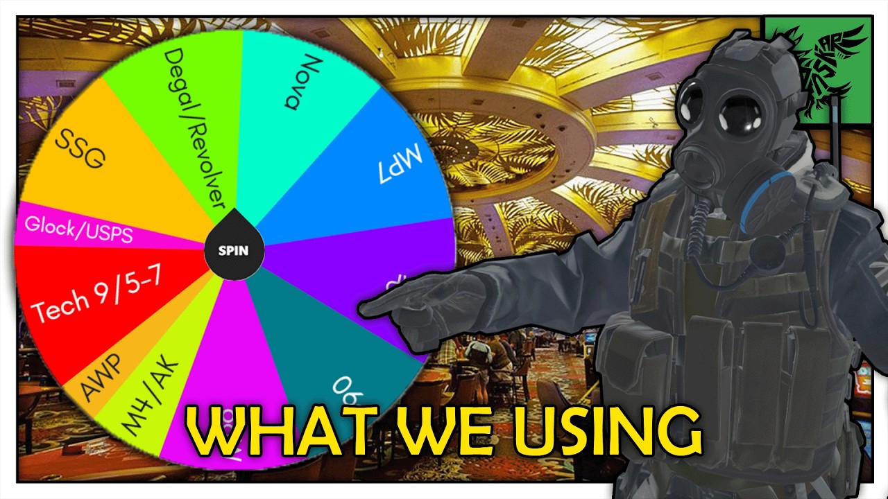 A WHEEL PICKS OUR GUNS IN CS2