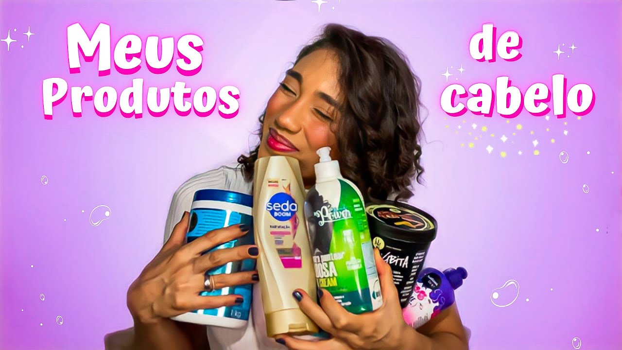 MEUS PRODUTOS DE CABELO | Tour pelos meus produtos capilares (ondulada 2abc)