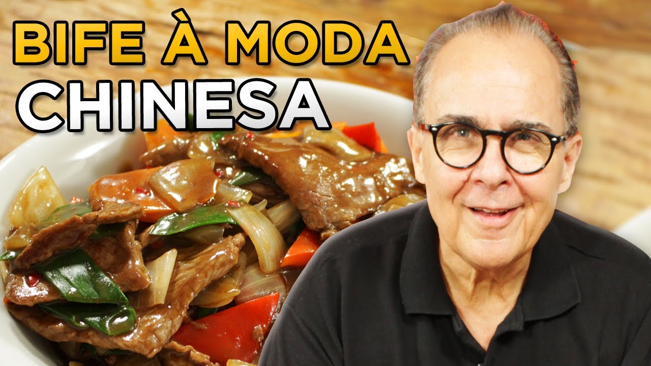 DELICIOSO BIFE DE PATINHO À MODA CHINESA - RECEITA DO CHEF TAICO