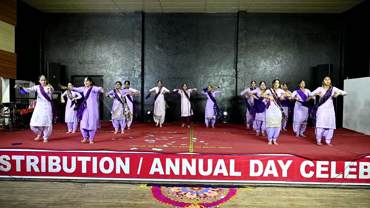 Jhoomar - Punjabi Bhangra | Annual Function | Sadhu Singh Shergill Academy Mukandpur