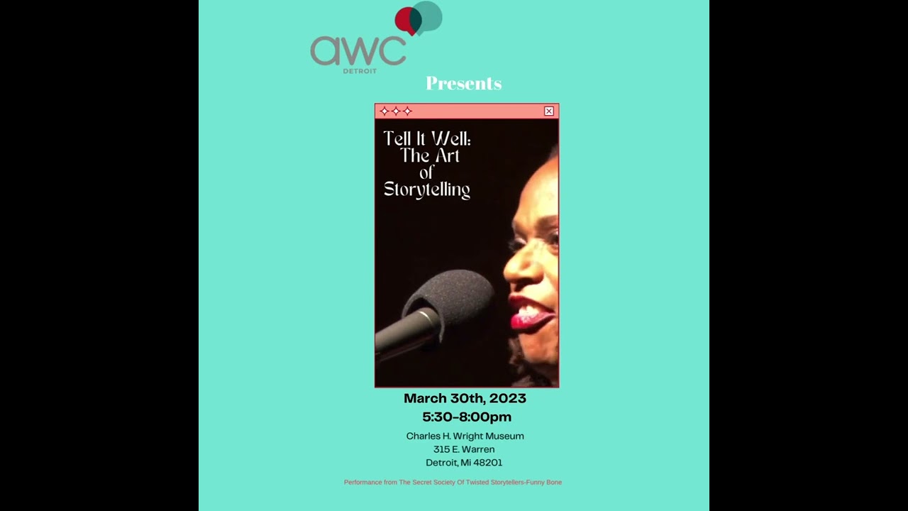 Featuring Satori Shakoor - Tell it Well: The Art of Storytelling event