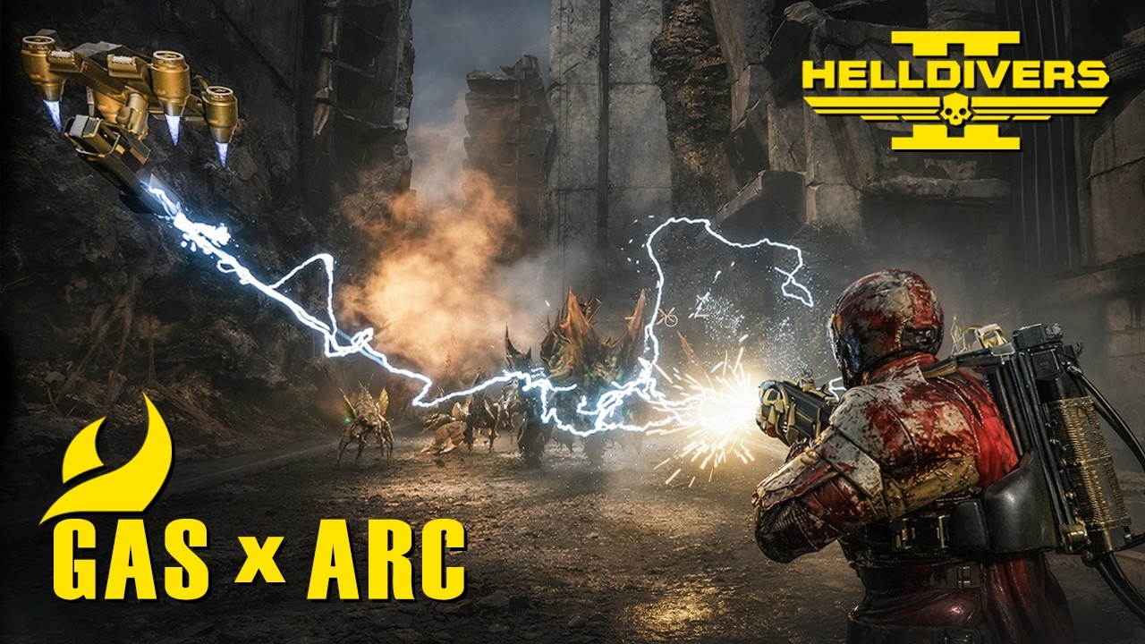 Helldivers 2 – Solo vs Terminids | Gas & Arc Build | Deathless-Full Clear | Super Helldive