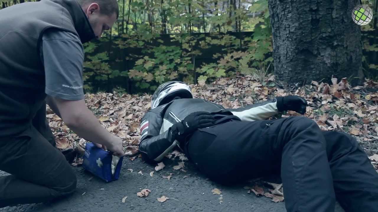 Pierwsza pomoc -- MinHolder -- Wypadek motocyklowy