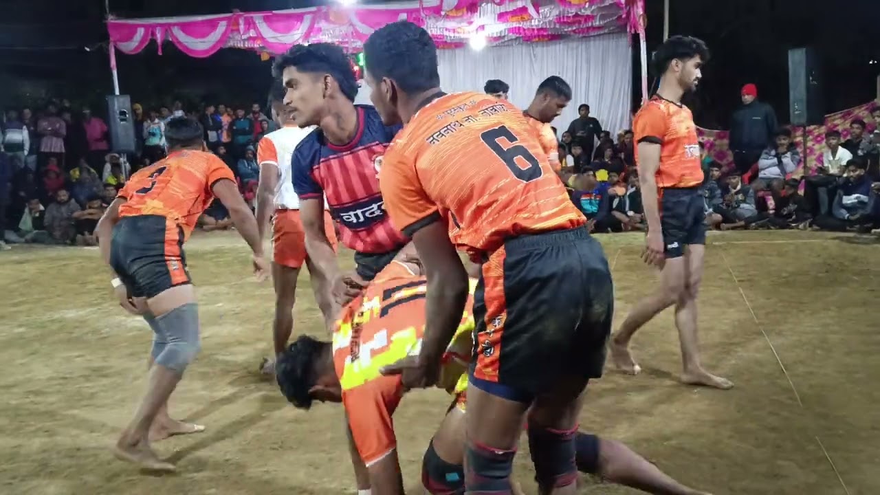 सेमी फायनल 💥 वादळ खारीकवाडा 🆚 जय हनुमान उसरोली 💥 श्रीकृपा नागेश्वरनगर कबड्डी स्पर्धा 2026