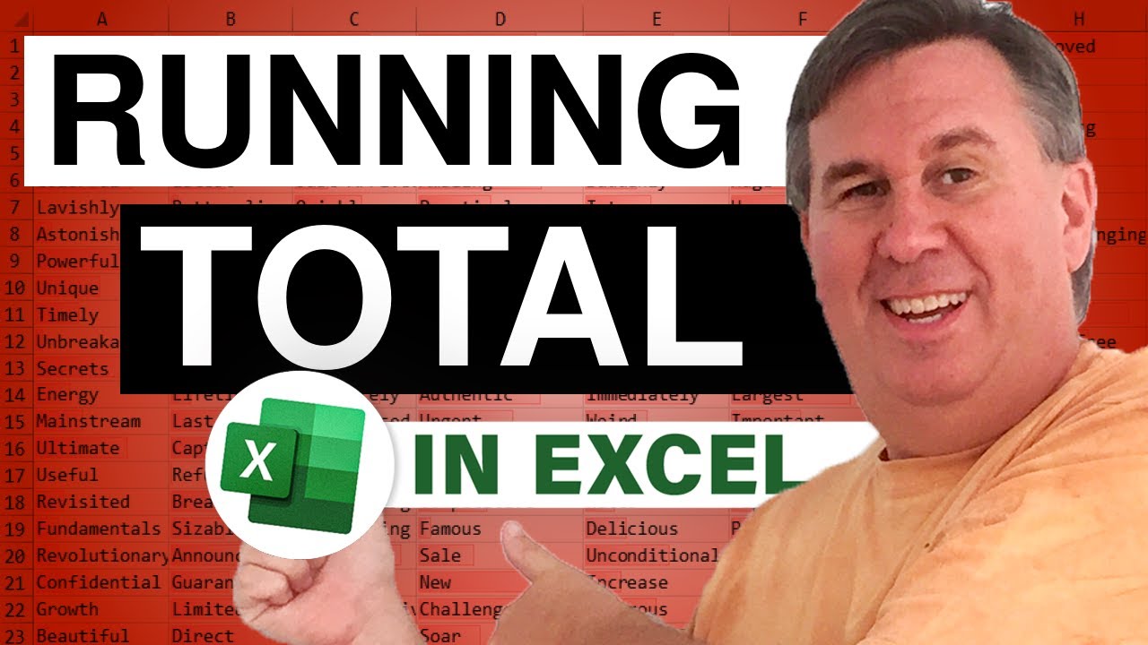 Excel - How to Calculate a Running Total in Excel Pivot Table - Episode 939