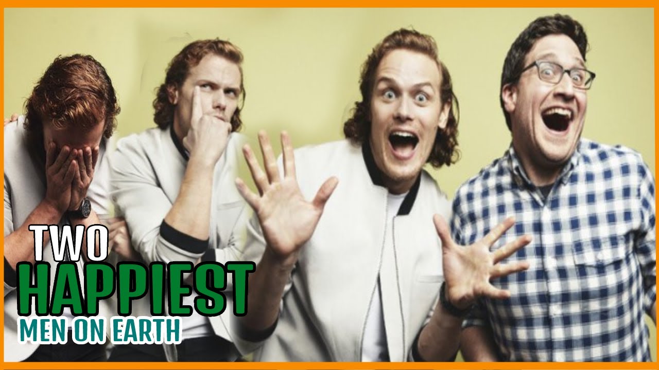 Sam Heughan & Josh Horowitz l Happy Sad Funny Irritating & Grumpy Moments