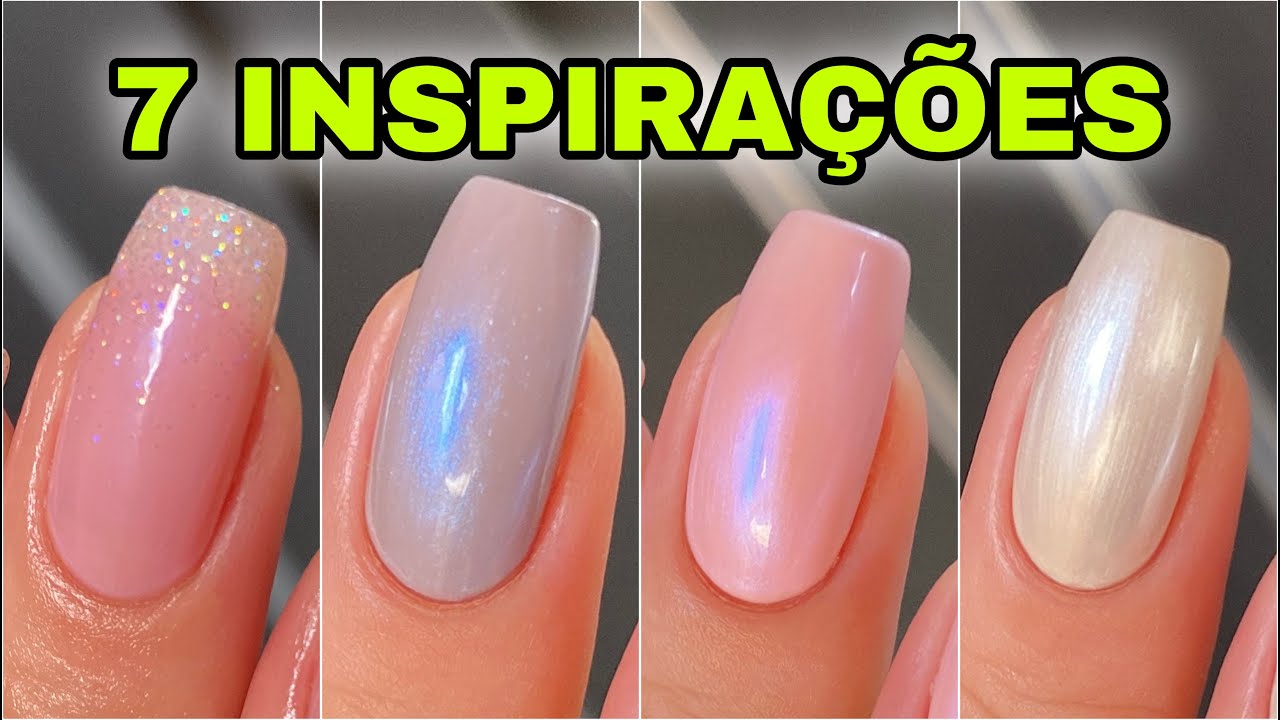 7 INSPIRA&Ccedil;&Otilde;ES DE MISTURINHA DE ESMALTE