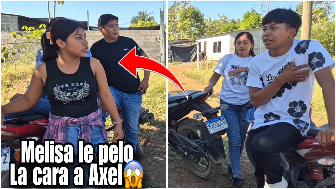 Asta aquí llegó Axel y Melisa/puse encontra asta mi familia por vos pndejo le grito😱