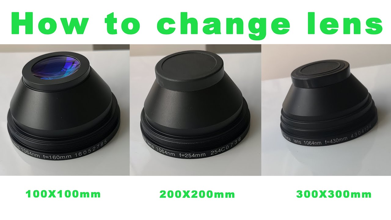 How to change lens for laser marking marking machine