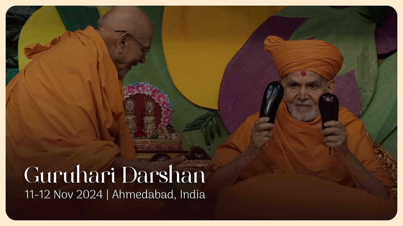 Guruhari Darshan, 11-12 Nov 2024, Ahmedabad, India