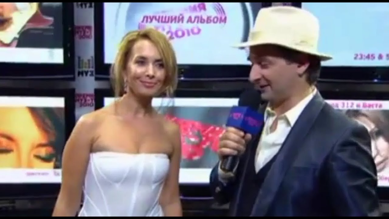 Жанна Фриске на премии МУЗ-ТВ 2010
