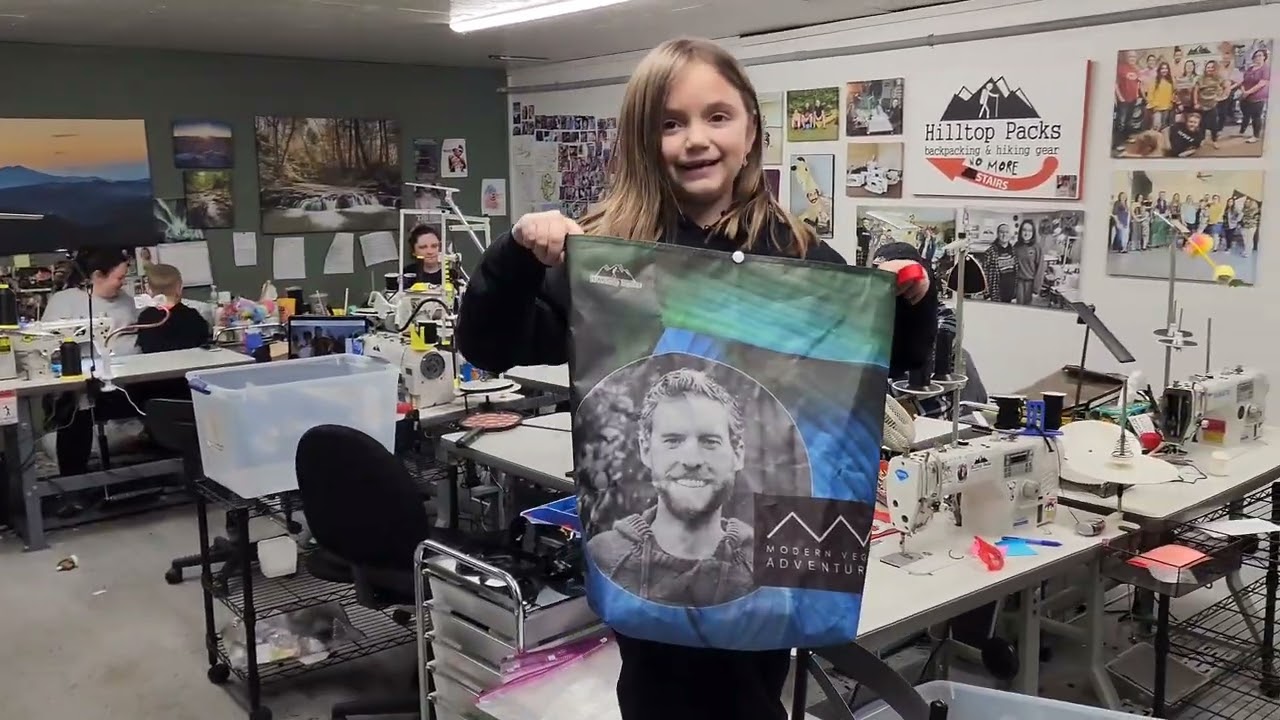 Ultralight food bags w/ a custom print!