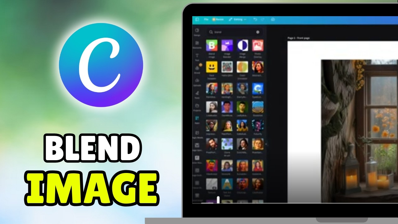 How To Blend Image With Background In Canva (2026) - Blend Photos & Pictures Into Background