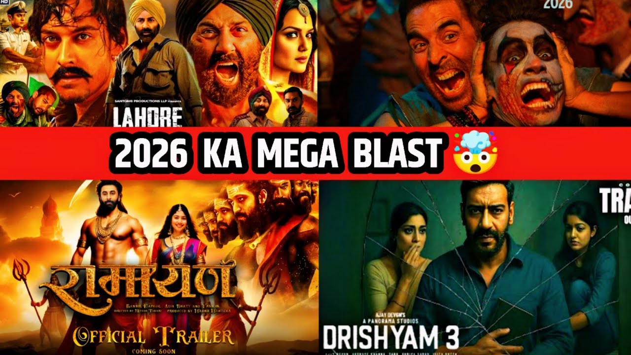 Top 10 Upcoming Movies 2026 | Top 10 Upcoming Movies in Hindi