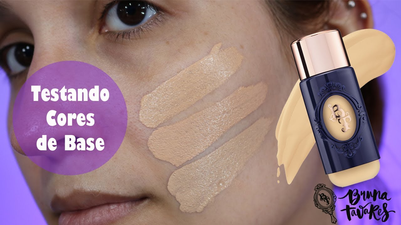Testando Cores de Base - BT SKIN