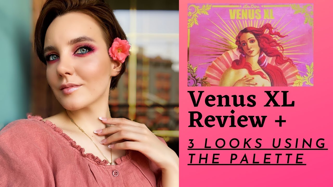 LIME CRIME VENUS XL PALETTE REVIEW + 3 Different Makeup Looks