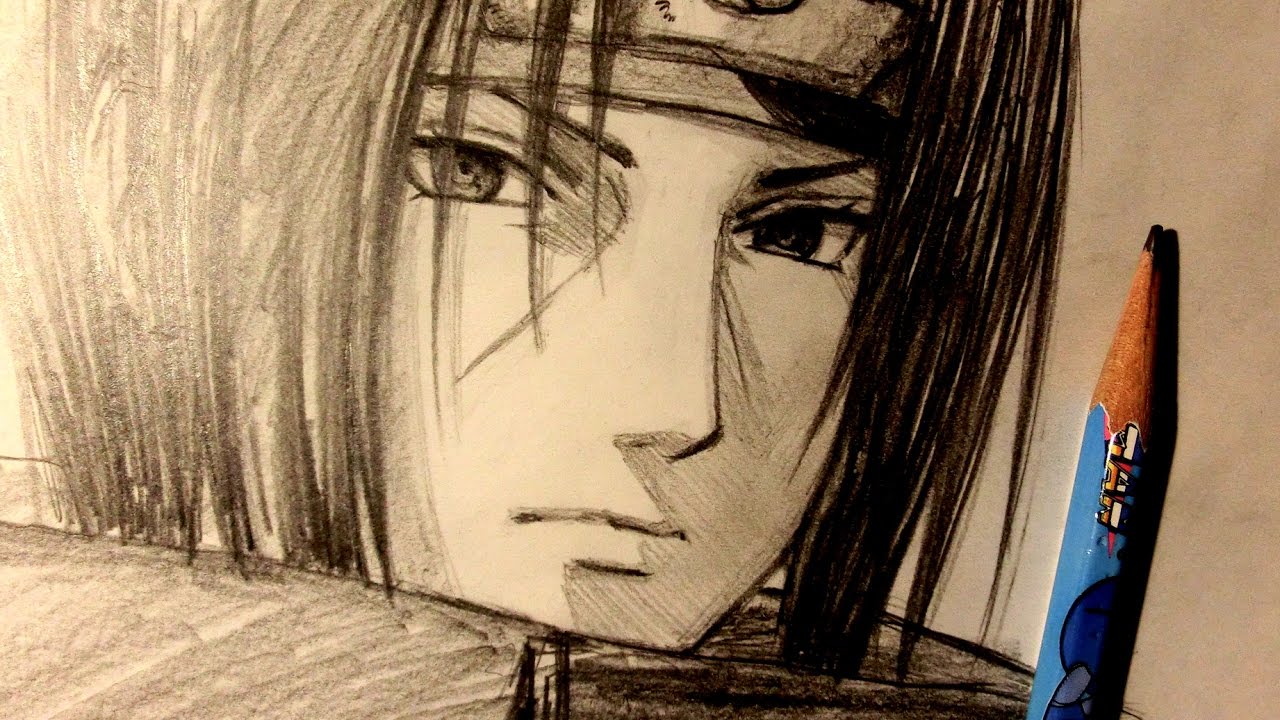 ASMR | Pencil Drawing 62 | Itachi Uchiha (Request)