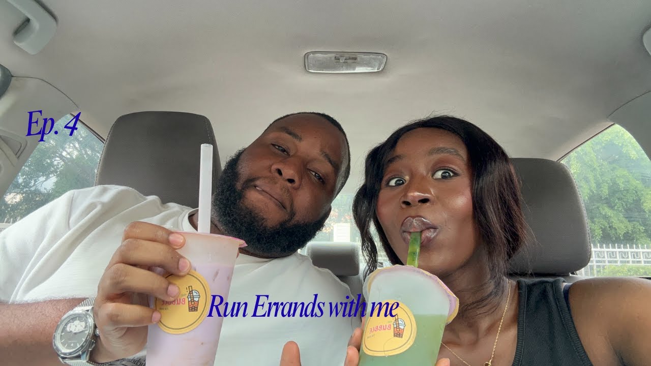 ABUJA DIARIES EP.4: Run errands with me + boba review.