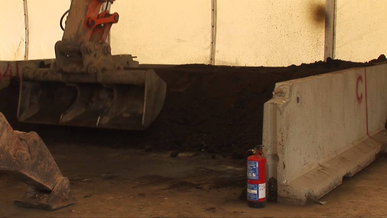 Planta de biorremediación de suelos contaminados