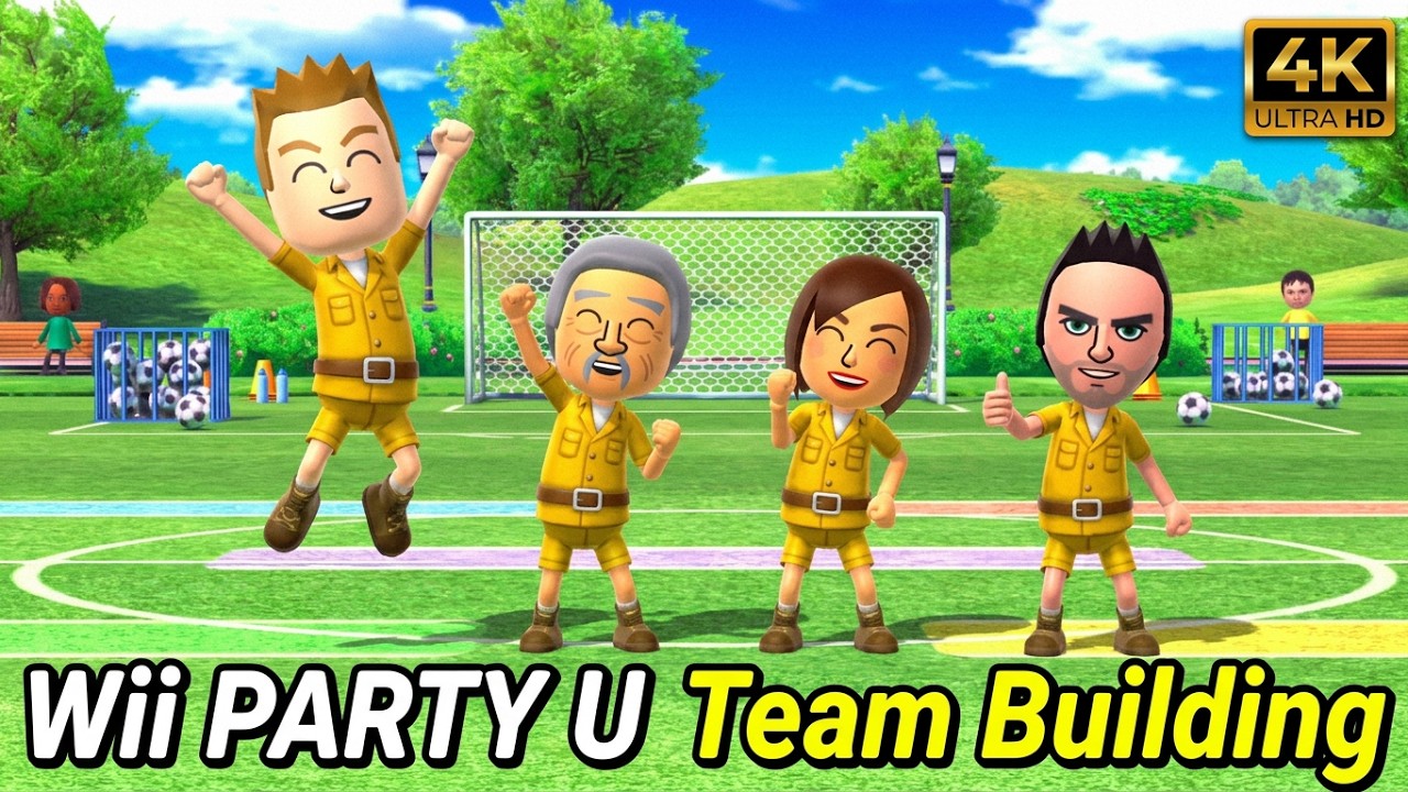 Wii Party U - Team Building (Play movies 05)