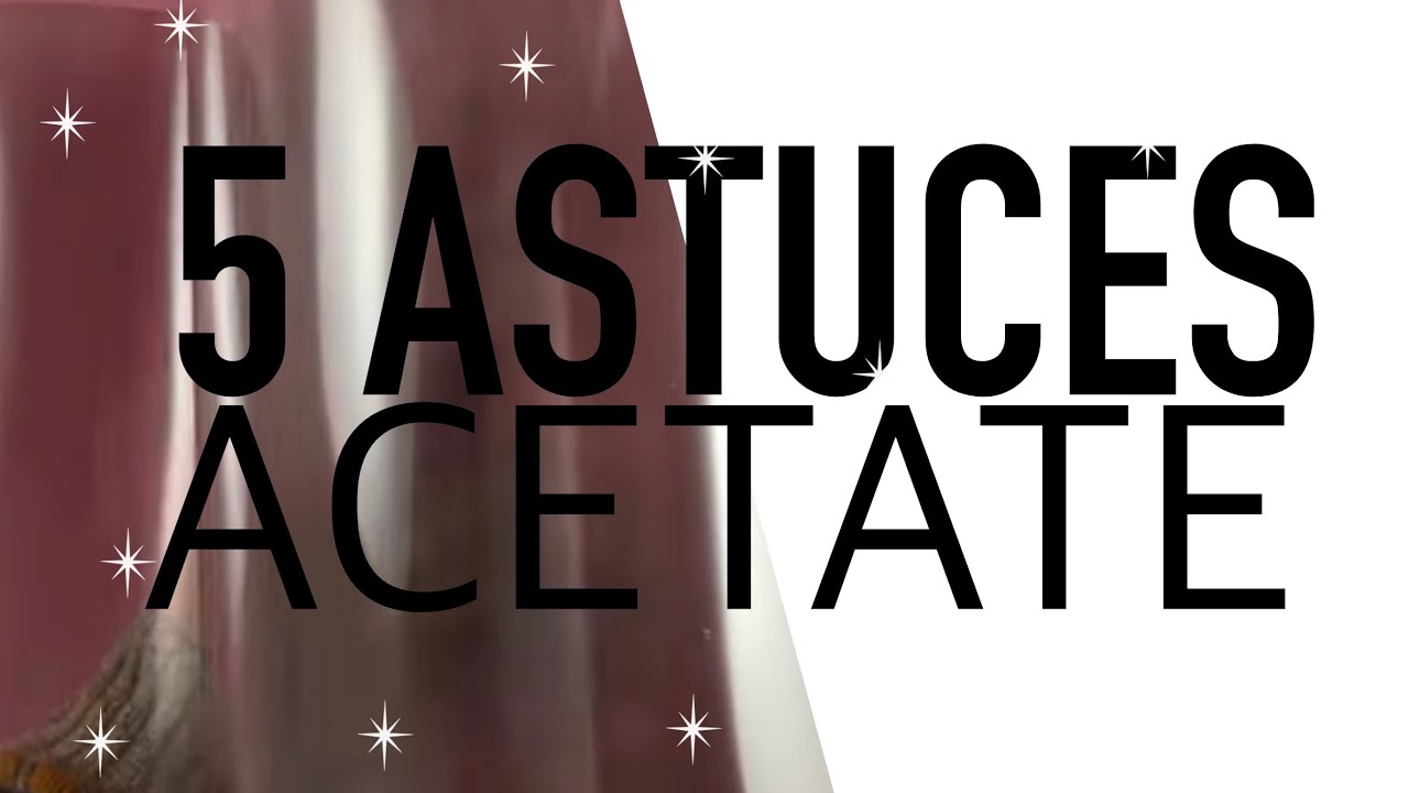 SCRAPBOOKING {5 ASTUCES} pour utiliser l'ACETATE dans le SCRAP