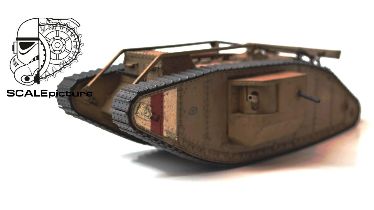 Look at Tamiya 1/35 WWI Mk.IV Male (w/Single Motor).