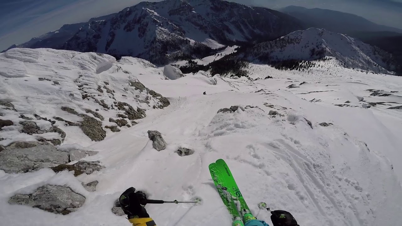 Vrtača - južna grapa in južne vesine