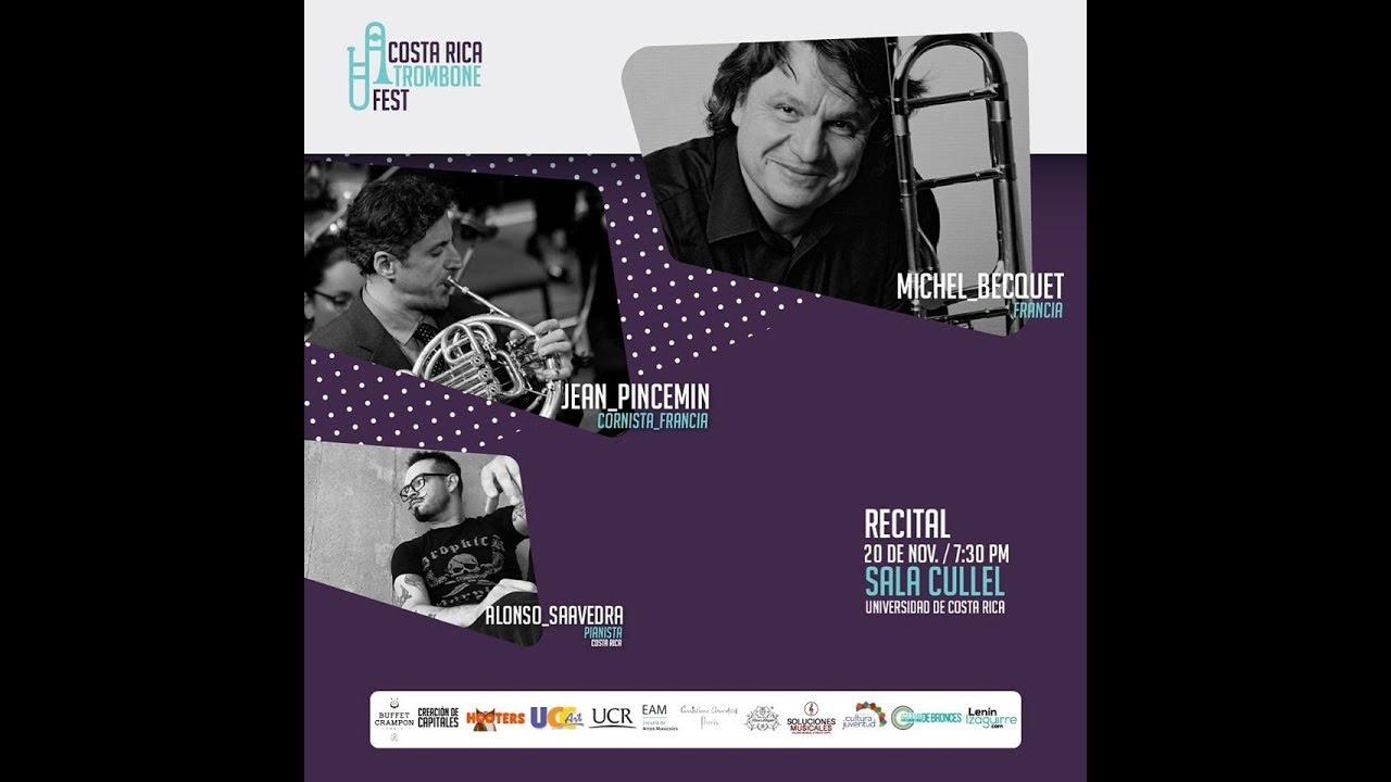 Michel Becquet junto a Jean Pincemin y Alonso Saavedra (EAM 20-11-19)