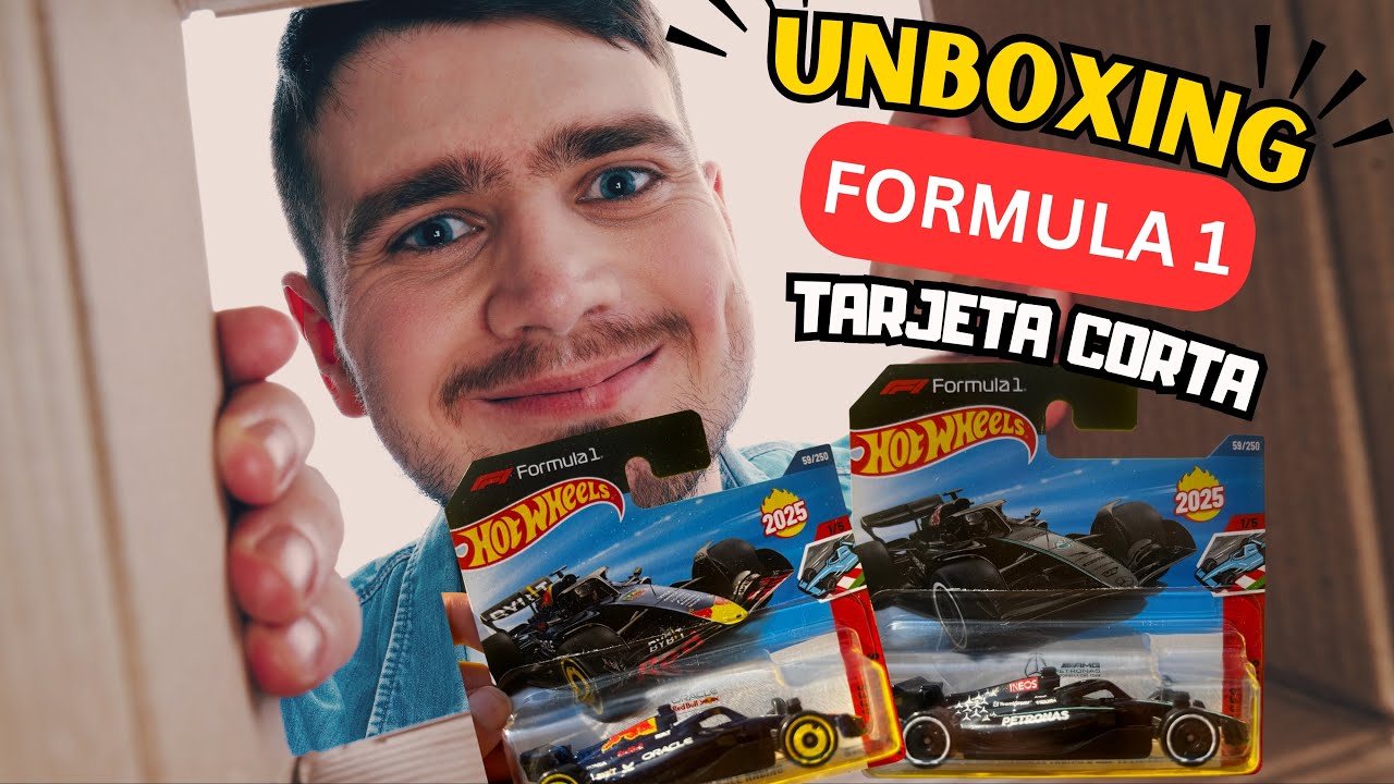 Hotwheels Formula 1 tarjeta corta | Regalazo de un seguidor del canal | Mr STH 