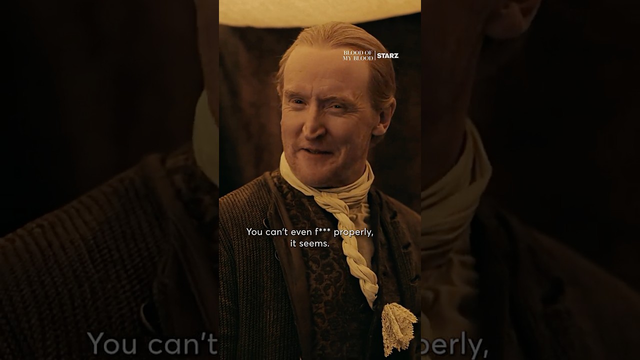 Talk about daddy issues. #BloodOfMyBlood #Outlander #JamieRoy #TonyCurran