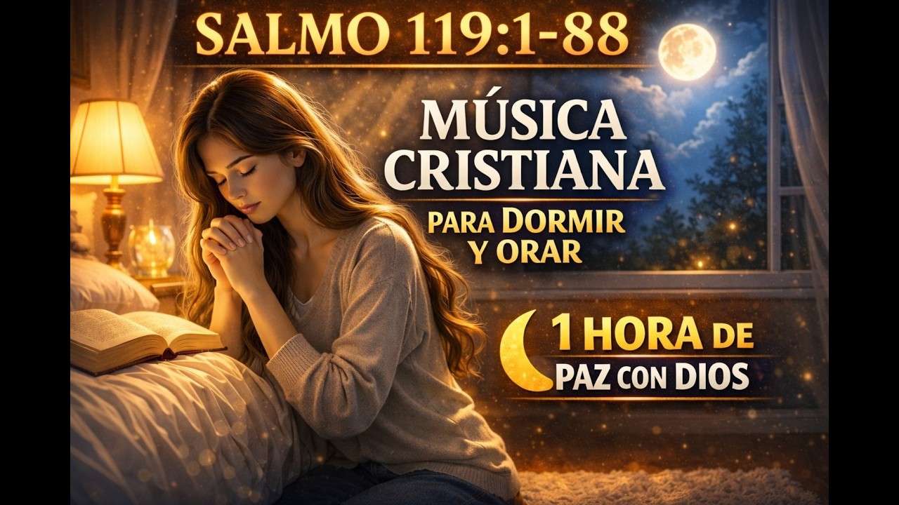 SALMO 119:1-88 – Música Cristiana para Dormir y Orar | 1 Hora de Paz con Dios