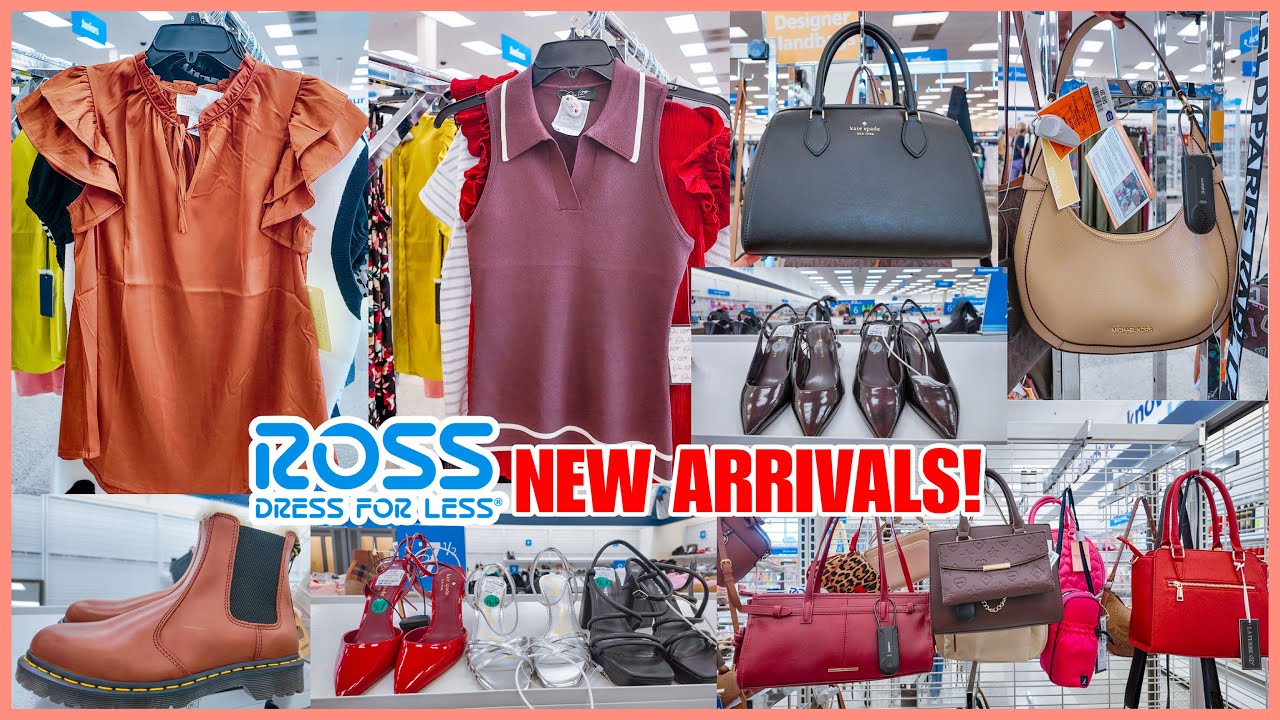 🤩ROSS DRESS FOR LESS SHOP WITH ME 2025‼️ROSS NEW ARRIVALS DEALS FOR LESS SHOES HANDBAGS & CLOTHING