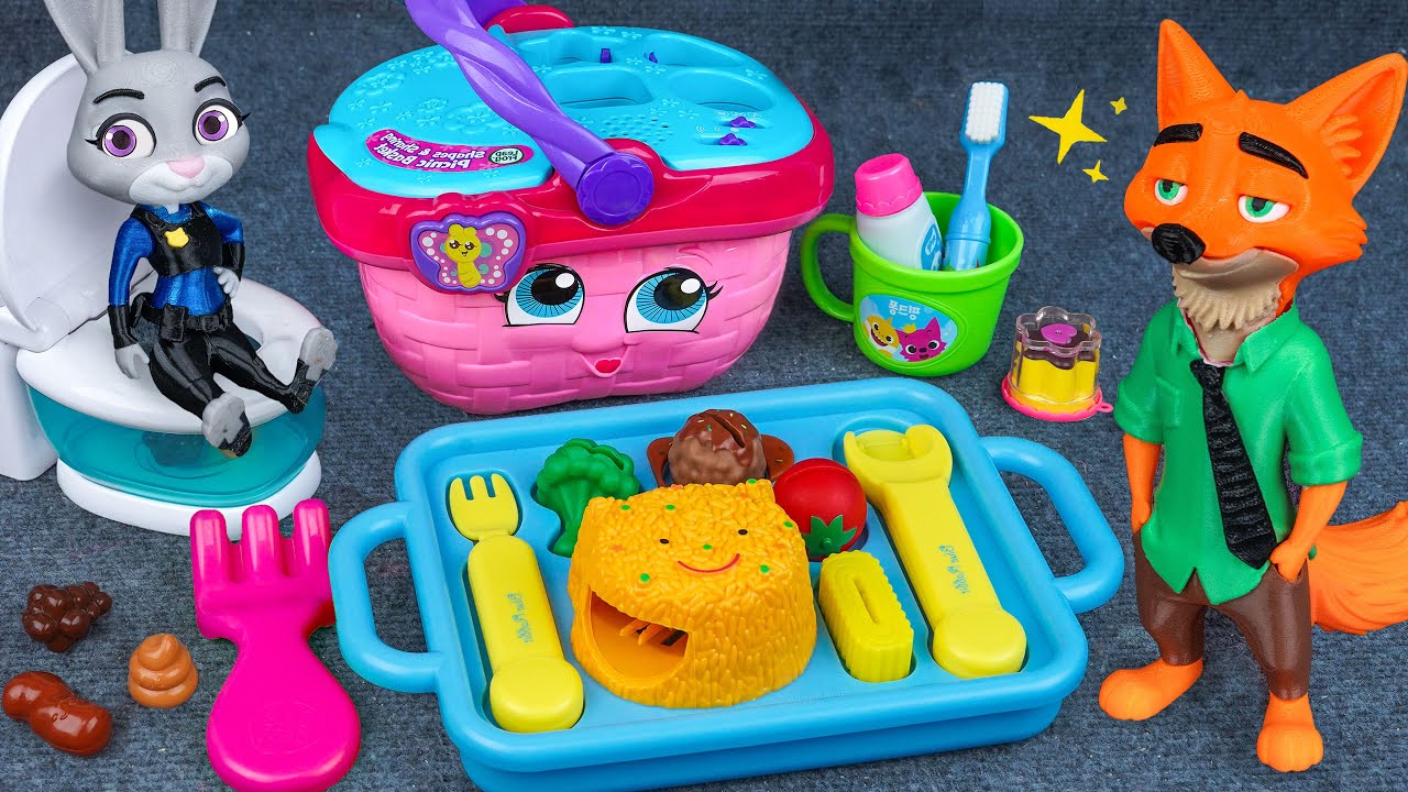60 Minutes Ultimate Zootopia Cooking Toys, Unboxing Nick Kitchen Set Collection | Tina Review