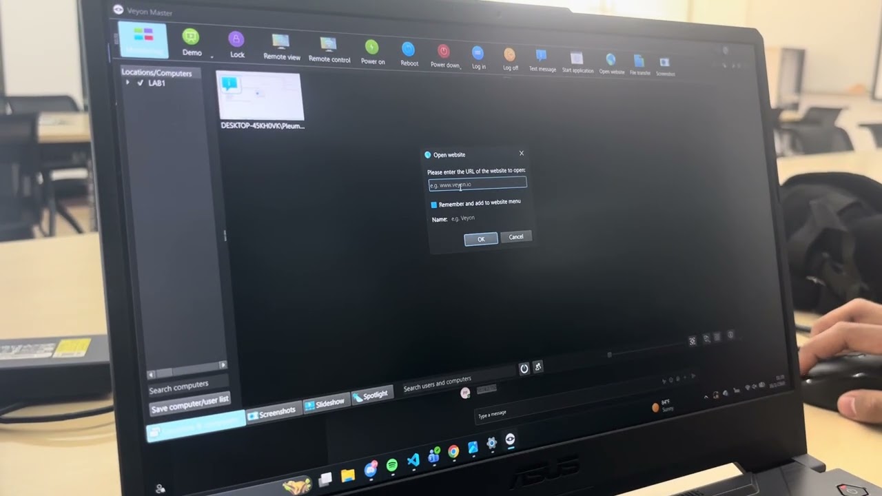 Testing Veyon
