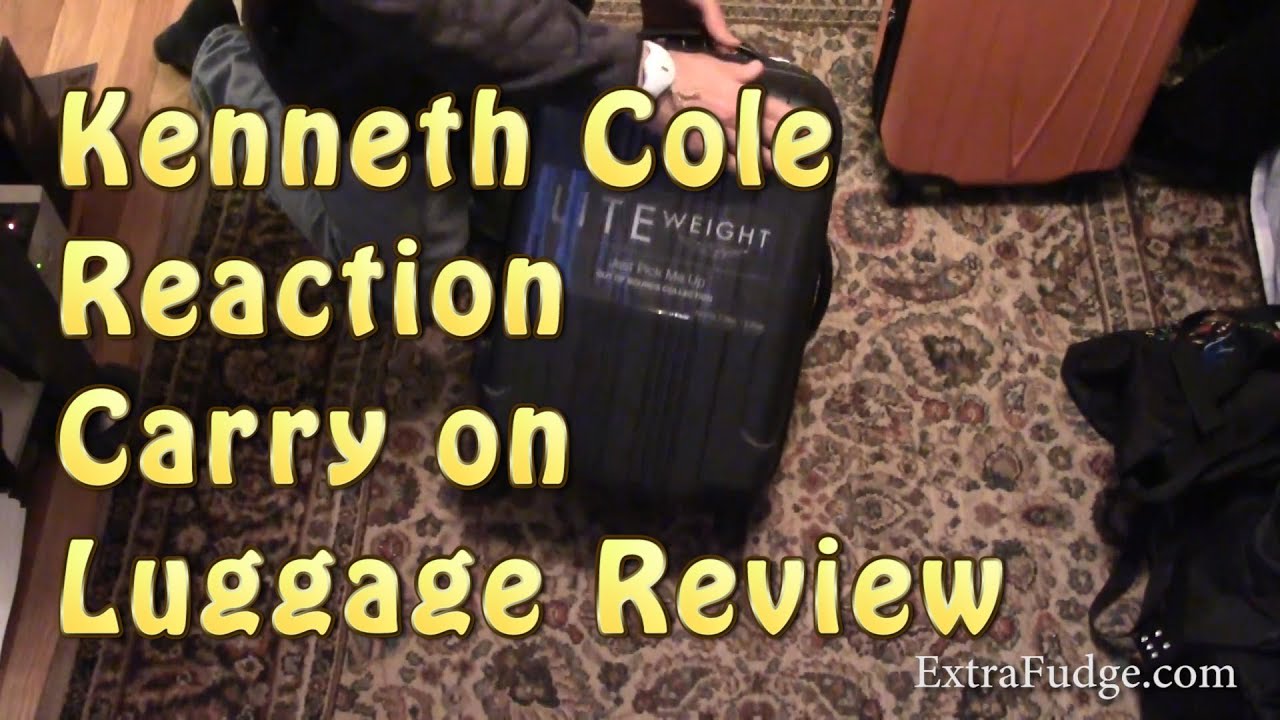 Kenneth Cole Reaction Carry on Luggage Review
