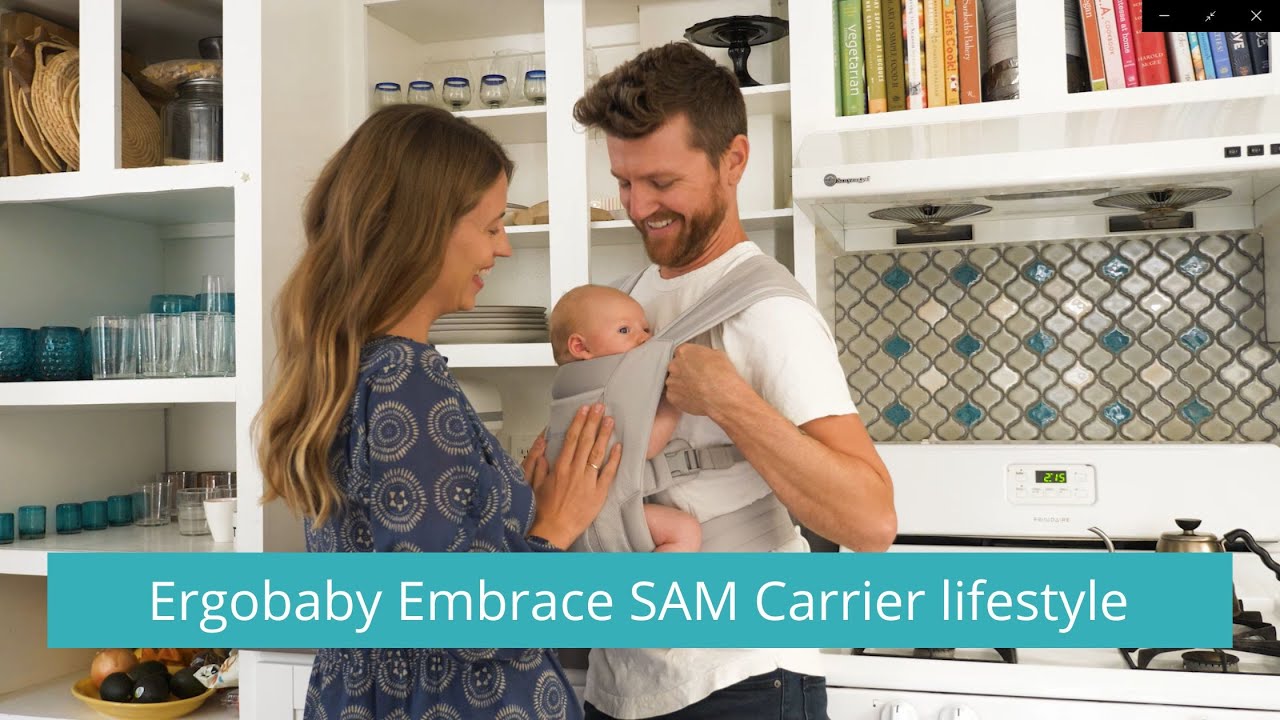 Ergobaby Embrace SAM Carrier Lifestyle