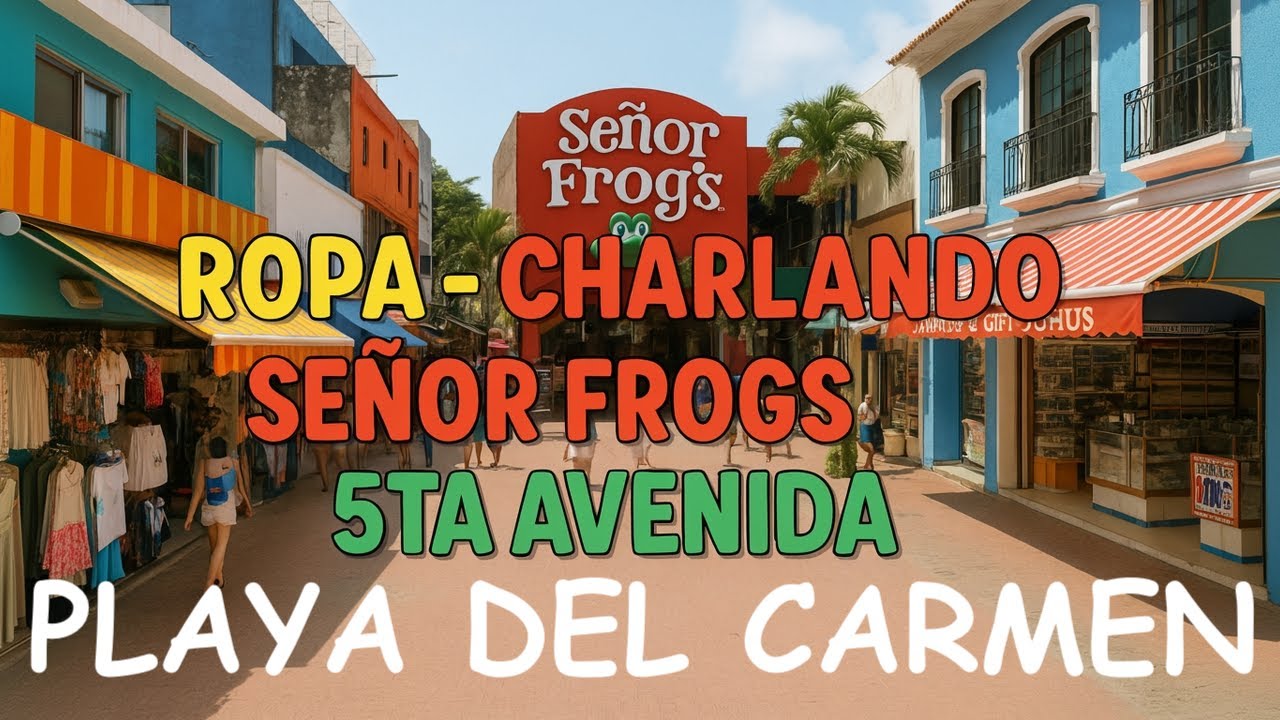 ROPA-CHARLANDO-SEÑOR FROGS-5TA AVENIDA | PLAYA DEL CARMEN