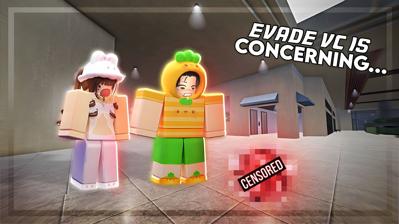 EVADE VC ВЫЗЫВАЕТ БЕСПОКОЕНИЕ... | Смешные моменты Roblox Evade VC