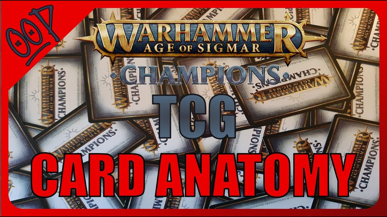 How To Play Warhammer AoS Champions p1 Card Anatomy : OOP Ep002