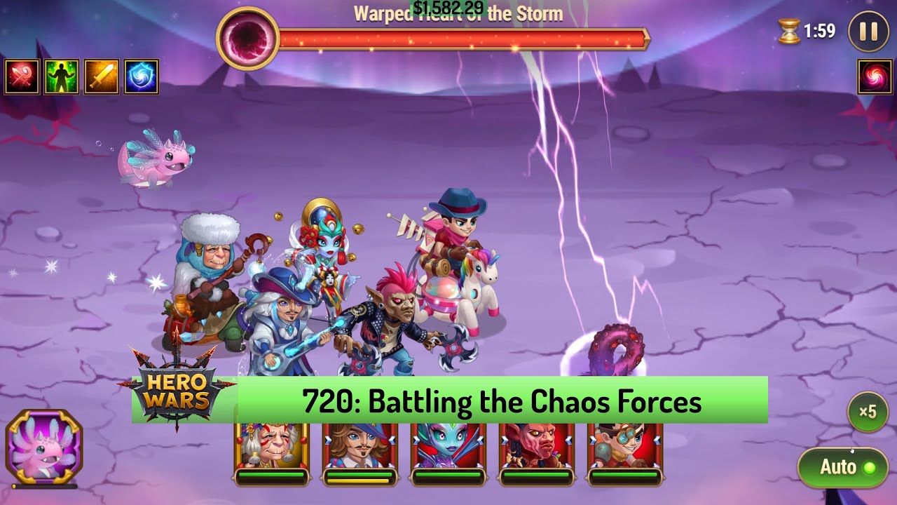 Let's Play Hero Wars 720: Time to Take on Xe'sha and the Great Storm!