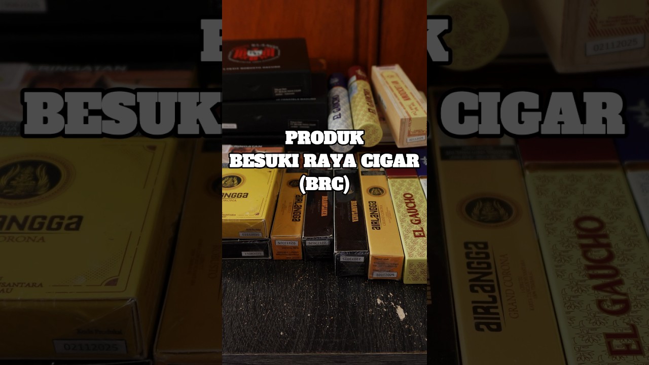 All Varian Cerutu Dari Besuki Raya Cigar (BRC), Jember