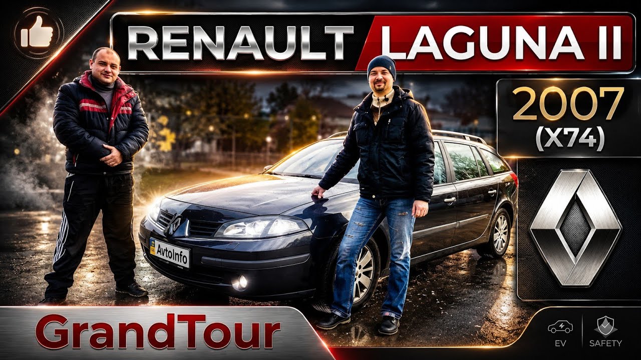 Renault Laguna - эта модель достойна уважения! (5⭐).