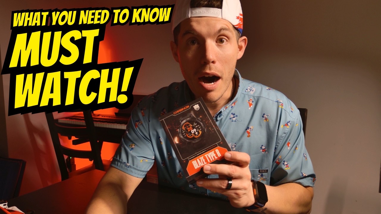 Rugged Smartwatch Test: CARBINOX Blaze GPS Fitness Tracker Unboxing + Setup Demo