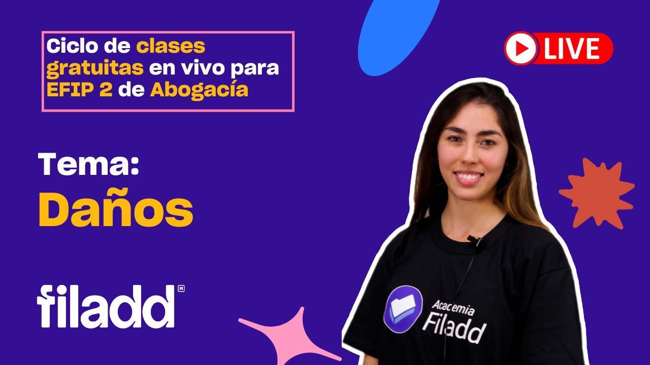 Ciclo de clases en vivo EFIP 2 - Abogacía: Daños | Filadd