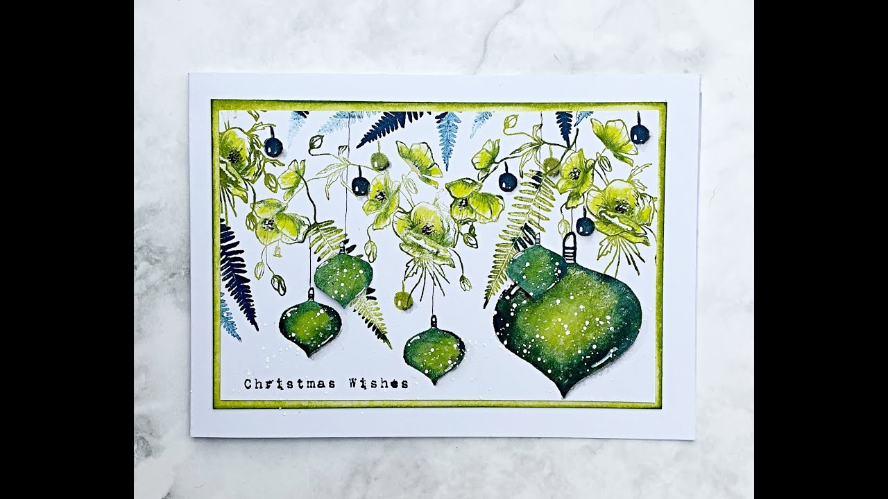 Christmas Card in Many Stages 