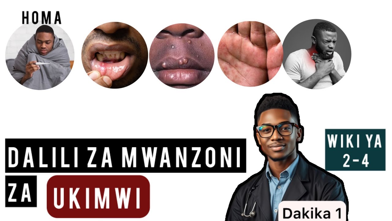 Dalili za mwanzo za UKIMWI  wiki ya 2 hadi ya 4
