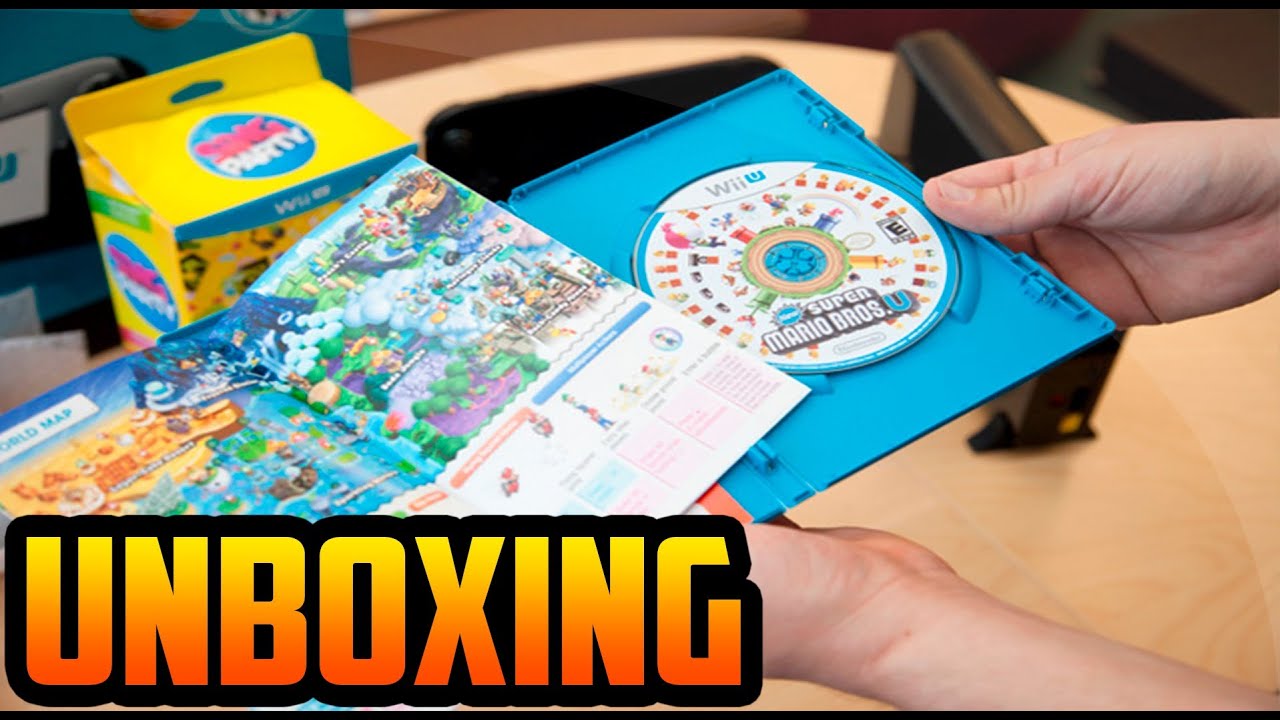 Unboxing | New Super Mario Bros U (WII U)